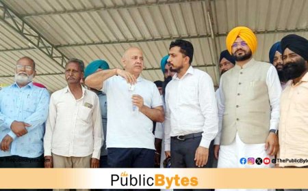 बजट की घोषणा के बाद ग्रामीण विकास मंत्री तरुणप्रीत सिंह सोंध पहुंचे खेल मैदानों के निरीक्षण पर, मनीष सिसोदिया भी रहें साथ