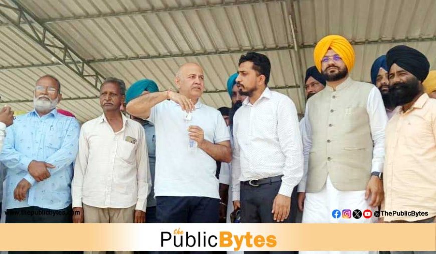 बजट की घोषणा के बाद ग्रामीण विकास मंत्री तरुणप्रीत सिंह सोंध पहुंचे खेल मैदानों के निरीक्षण पर, मनीष सिसोदिया भी रहें साथ