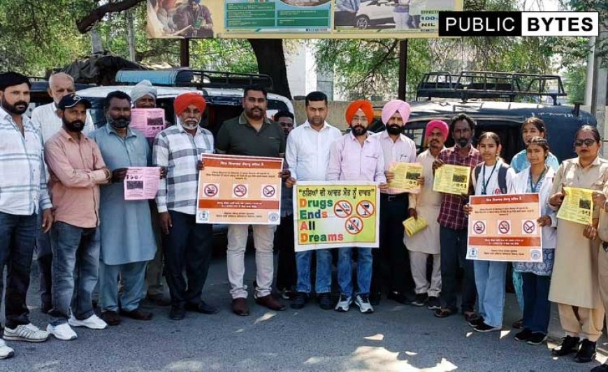 ਯੁੱਧ ਨਸ਼ਿਆਂ ਵਿਰੁੱਧ ਮੁਹਿੰਮ ਤਹਿਤ ਜਾਗਰੂਕਤਾ ਕੈਂਪ ਆਯੋਜਿਤ