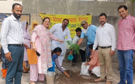 ਵਿਸ਼ਵ ਵਾਤਾਵਰਣ ਦਿਵਸ ਦੇ ਸਨਮੁੱਖ ਨਗਰ ਕੌਂਸਲ ਫਾਜ਼ਿਲਕਾ ਵੱਲੋਂ ਆਯੋਜਿਤ ਕੀਤੀ ਗਤੀ ਵਾਤਾਵਰਣ ਪੱਖੀ ਜਾਗਰੂਕਤਾ ਗਤੀਵਿਧੀ