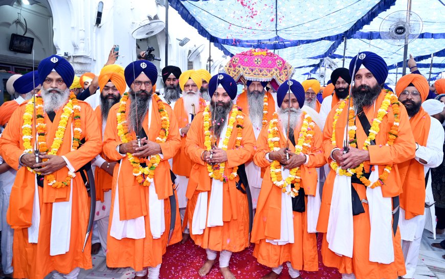 ਛੇਵੇਂ ਪਾਤਸ਼ਾਹ ਵੱਲੋਂ ਪਹਿਲੀ ਜੰਗ ਫ਼ਤਹਿ ਕਰਨ ਦੀ ਯਾਦ ’ਚ ਸਜਾਇਆ ਨਗਰ ਕੀਰਤਨ