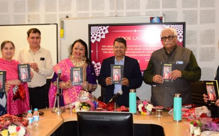 Renowned Writer Rama Pandey’s ‘Saptparni’ Unveiled at Jammu"