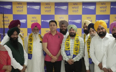 AAP Strengthens Hold in Tarn Taran as Key Leaders Join the Party