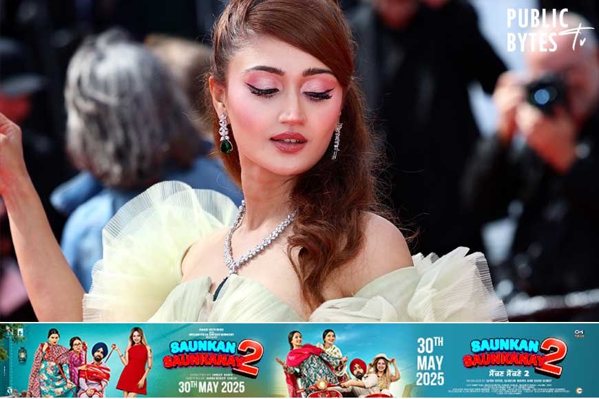 Arushi Nishank Champions Circular Fashion at Cannes, Sends Powerful Eco Message on Red Carpet