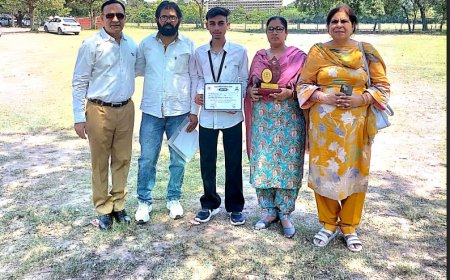 Government School Kaudiyanwali student Jashandeep creates history in IIT-JEE